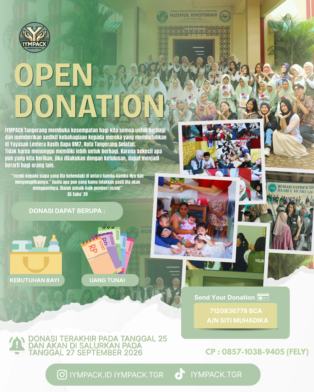 OPEN DONATION